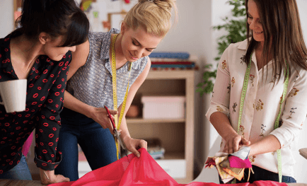 Engaging Scrunchie Sewing Class in St Catharines Ontario