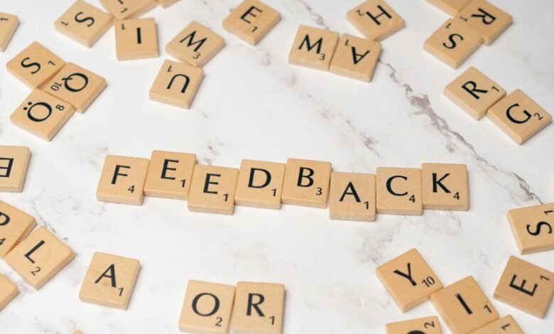 business insights and feedback